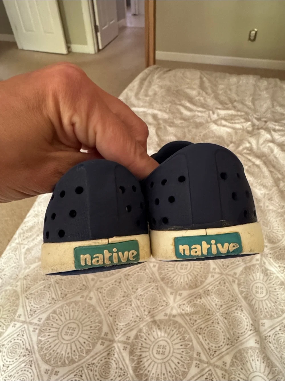 Native Navy Jefferson Slip On Sneakers